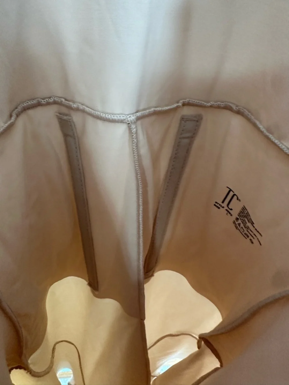 Tummy-Sculpt Nude Shapewear bodysuit- Women Intimates size Large shape Away